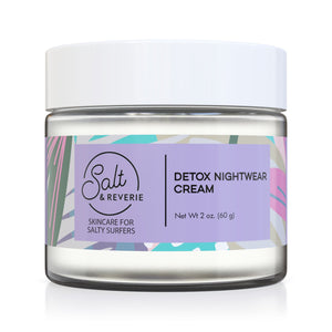 Salt & Reverie Detox Night Cream for Salty Surfers - Salt and Reverie